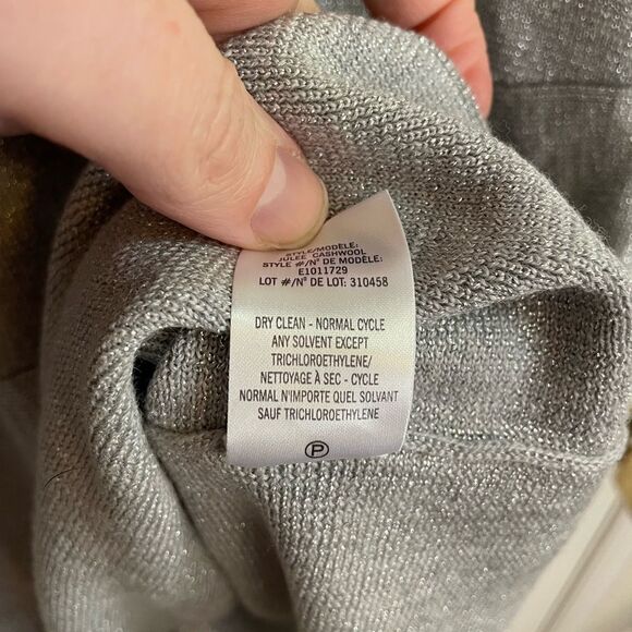 THEORY Elegant Cashwell Wool Metal Fiber
Julee Mini Dress - Picture 5 of 7